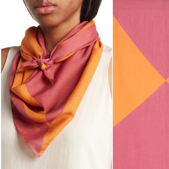 Silky Square Scarf - Rag & Bone - Picture 1 of 8